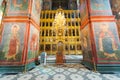 Cathedral of Our Lady of Smolensk iconostasis Royalty Free Stock Photo